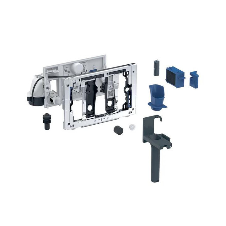 Zestaw do odsysania zanieczyszczonego powietrza Geberit do spłuczki podtynkowej Sigma z króćcem do podłączenia odsysania powietr