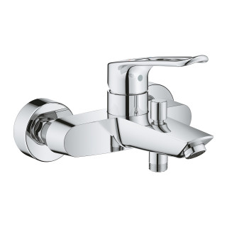 Bateria wannowa Grohe Eurosmart ścienna, jednouchwytowa, chrom