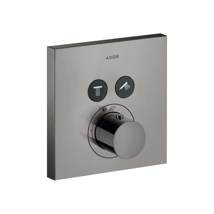 Bateria termostatyczna Axor ShowerSelect Square do 1 odbiornika,  podtynkowy, element zewnętrzny- sanitbuy.pl