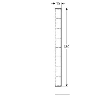 Szafka pod umywalkę Geberit Icon 60, dąb naturalny