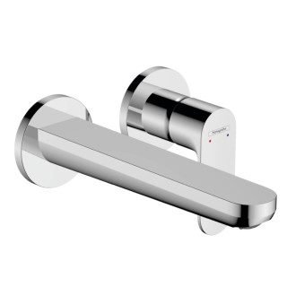 Jednouchwytowa bateria umywalkowa Hansgrohe Talis S 210 z obrotową wylewką 120°, z kompletem odpływowym, DN15, chrom- sanitbuy.p