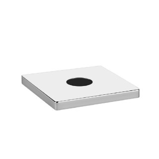 Bateria umywalkowa elektroniczna Gessi Rilievo, sufitowa element zewnętrzny - Black Metal Brushed PVD