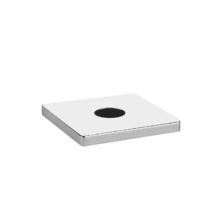 Bateria umywalkowa elektroniczna Gessi Rilievo, sufitowa element zewnętrzny - Black Metal Brushed PVD