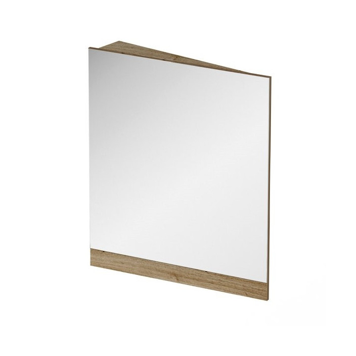 Lustro narożne Ravak 10° 550, Lewostronne ciemny orzech