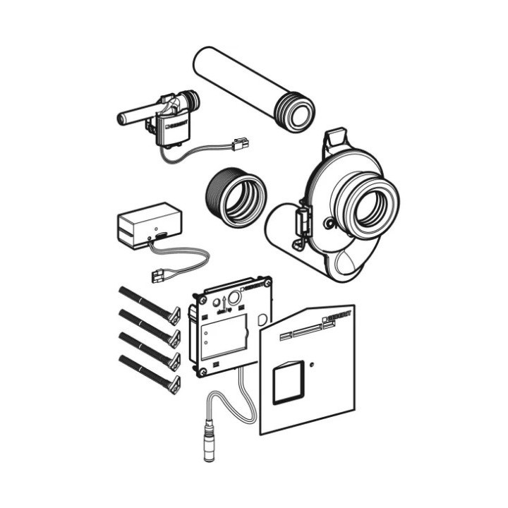 Zasilacz zestawu uruchamiającego WC Geberit Sigma 80