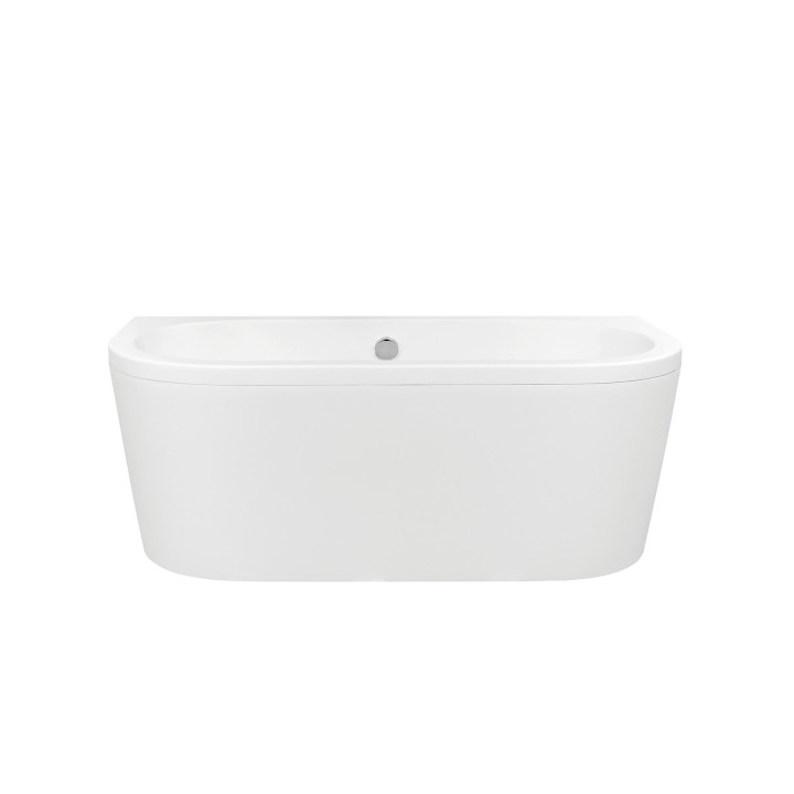 Besco Vista wanna wolnostojąca 140x75 cm przyścienna, biała