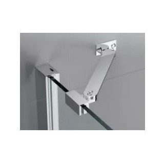 Drążek Novellini EVO z możliwością przycięcia 180x120 cm do ścianek Kuadra H Black