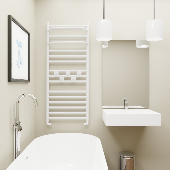 Grzejnik Imers Libra 5 530x1200 mm - biały- sanitbuy.pl