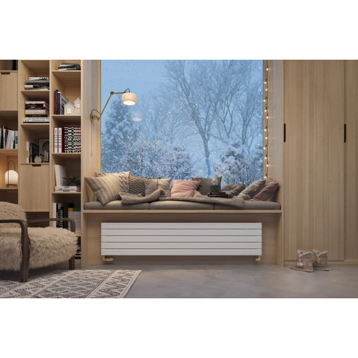 Grzejnik Terma Grid 183x50 cm - biały/ kolor