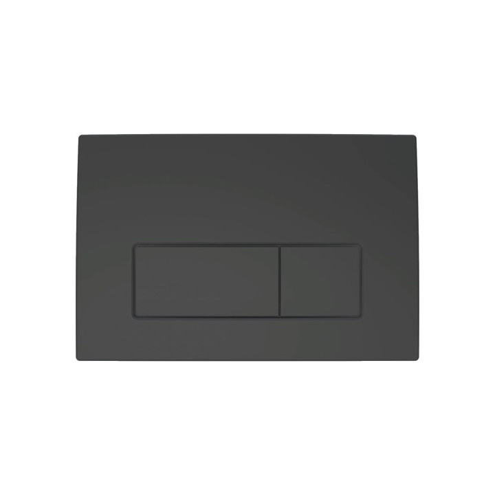 Przycisk uruchamiający Geberit Delta50, spłukiwanie dwudzielne, tworzywo sztuczne, czarny RAL 9005