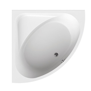 Wanna narożna Sanplast WS/Luxo akrylowa 145x145 cm, symetryczna - biała