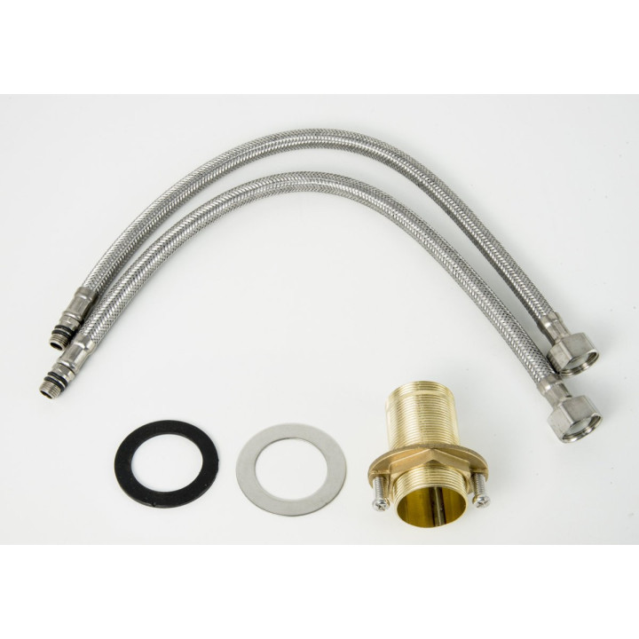 Bateria umywalkowa Corsan Ango chromowana