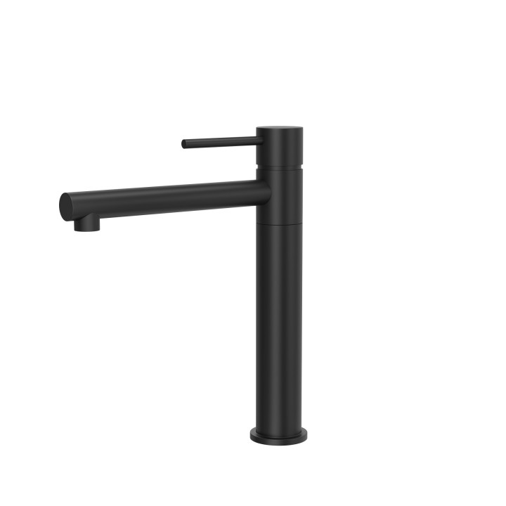 Bateria wolnostojąca Corsan Lugo czarna z ruchomą wylewką