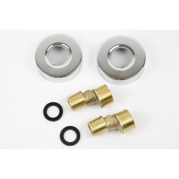 Bateria wannowo prysznicowa Corsan Lugo chromowana z wylewką