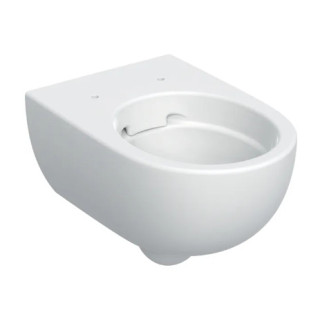 Geberit Selnova Wisząca miska WC, lejowa, B36cm, H33cm, T53cm, ukryte mocowania, Rimfree