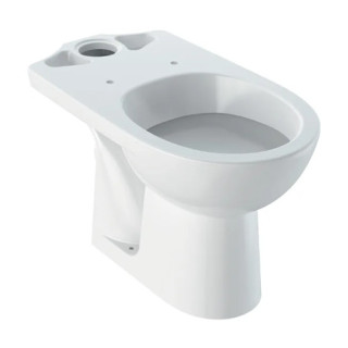 Geberit Selnova Stojąca miska WC do spłuczki nasadzanej, lejowa, B36cm, H39cm, T67cm, odpływ poziomy