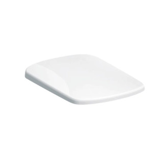 Geberit Selnova Compact Deska sedesowa, mocowanie od góry, kształt geometryczny, zachodząca pokrywa deski sedesowej