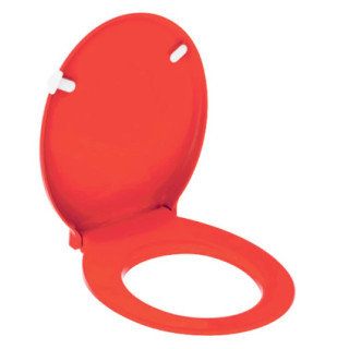 Geberit Selnova Comfort Deska sedesowa, mocowanie od góry, zachodząca pokrywa deski sedesowej, karminowa
