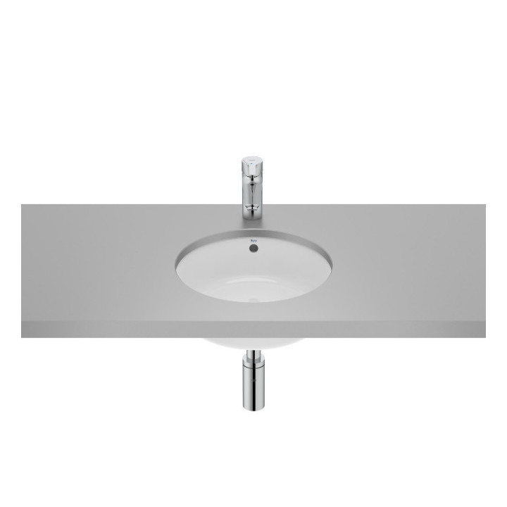 GAP Umywalka podblatowa okrągła 35 cm - biała