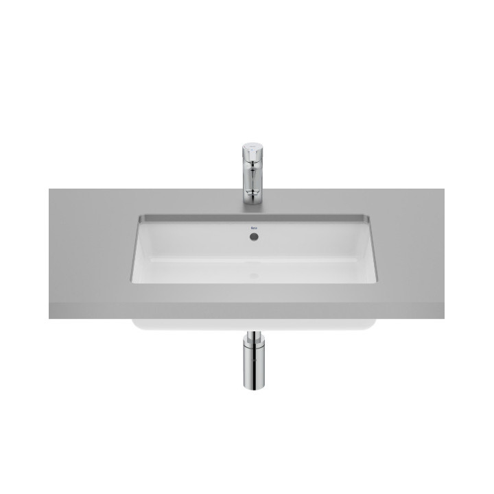 GAP Umywalka podblatowa prostokątna 55x35 cm - biała