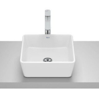 OPTICA Umywalka nablatowa SQUARE CQ 35x35 cm BIAŁY MAT