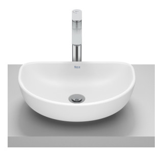 OPTICA Umywalka nablatowa EE 45x30 cm BIAŁY MAT