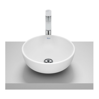 OPTICA Umywalka nablatowa ROUND ER 35 cm BIAŁY MAT