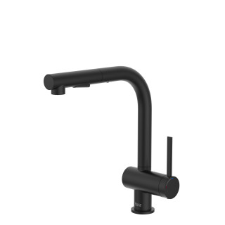 ONA bateria zlewozmywakowa L-kształtna Cold Start, z wyciąganą wylewką