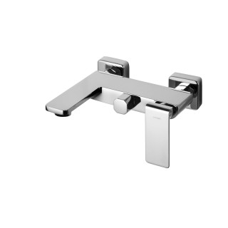 Bateria wannowo prysznicowa Corsan Trino chromowana z wylewką