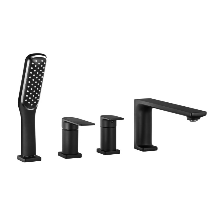 Bateria wannowa otworowa Corsan Trino czarna