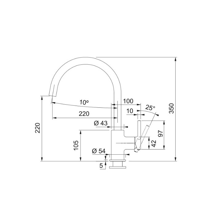 Lina XL Bateria kuchenna Onyx FRANKE 