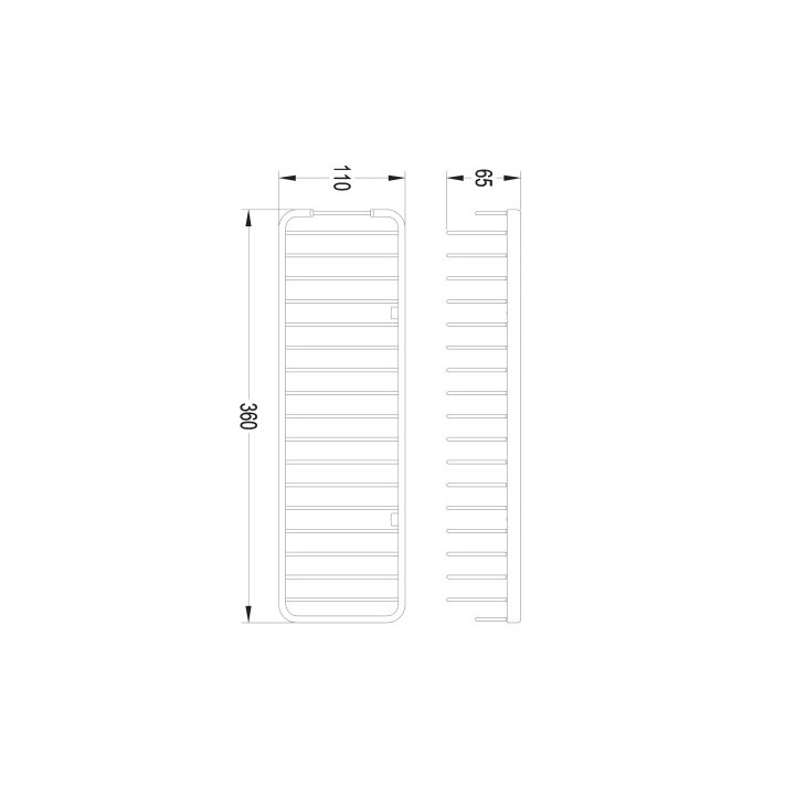 Koszyk prysznicowy OMNIRIS UNI - złoty