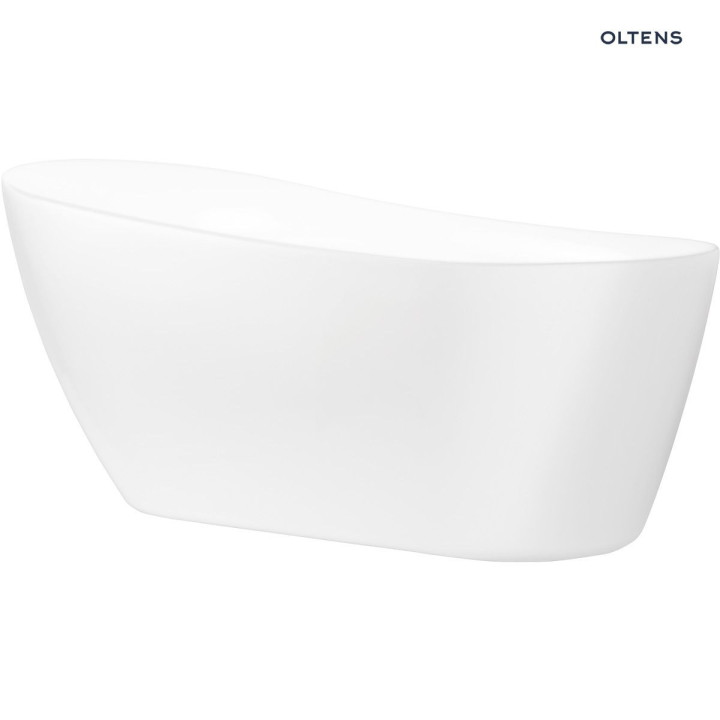 Oltens Gocta wanna wolnostojąca 170x78 cm owalna akrylowa - biała 