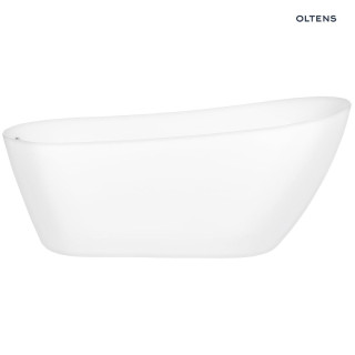 Oltens Gocta wanna wolnostojąca 160x75 cm owalna akrylowa - biała