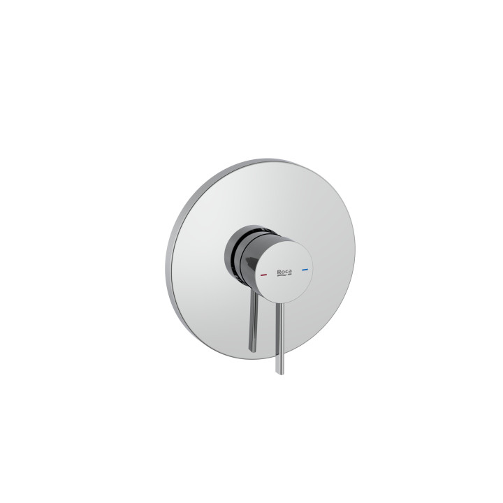 Bateria wannowo-prysznicowa Roca Naia Rose Gold, podtynkowa, 2 wyjścia wody, rose gold