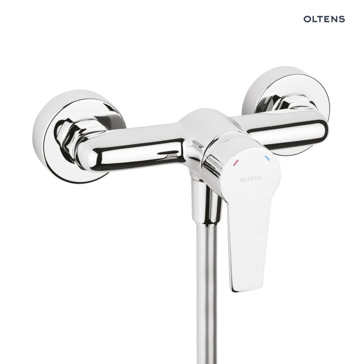 Oltens Jog bateria prysznicowa ścienna - chrom