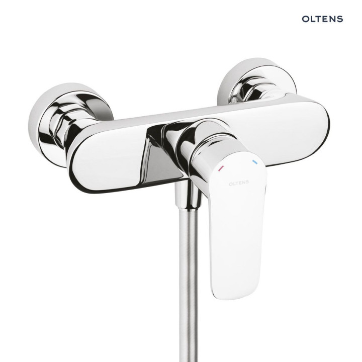 Oltens Vernal bateria prysznicowa ścienna - chrom 