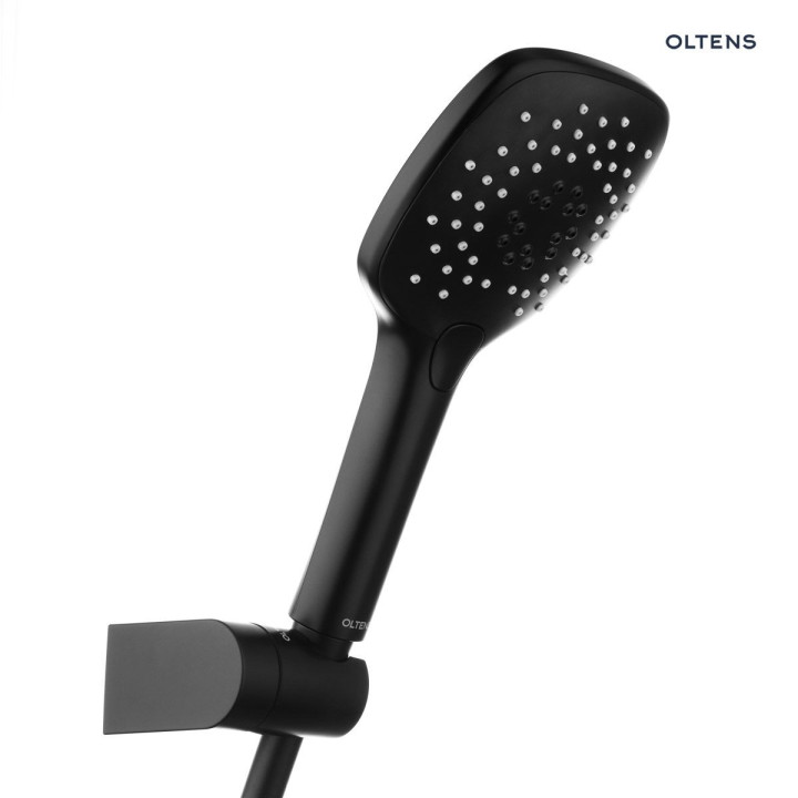 Oltens Driva EasyClick (S) Gide zestaw prysznicowy - czarny mat