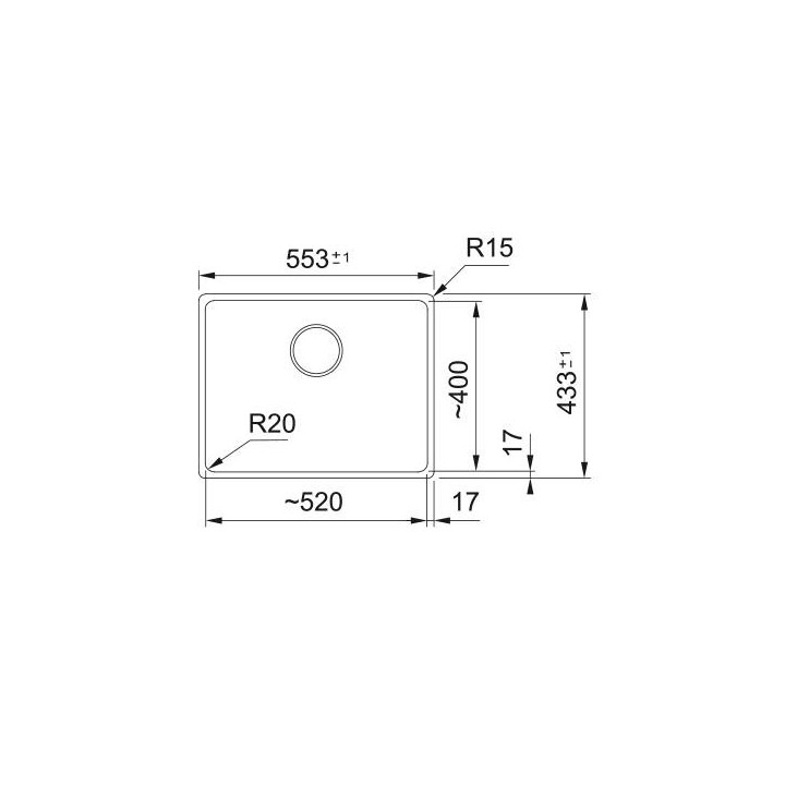 Zlewozmywak z Fragranitu Franke KANON 110-37 - orzechowy