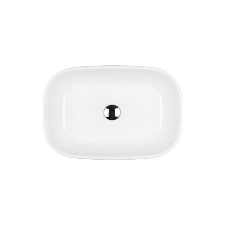 Oltens Jurong umywalka 54x36 cm nablatowa z powłoką SmartClean - biała 