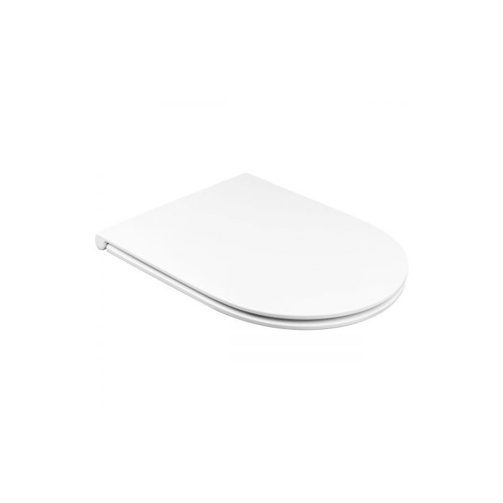 Zestaw Oltens Jog miska WC wisząca PureRim z deską wolnoopadającą Slim 