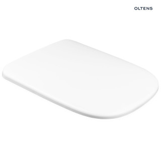 Oltens Gulfoss deska sedesowa twarda wolnoopadająca Slim - biała