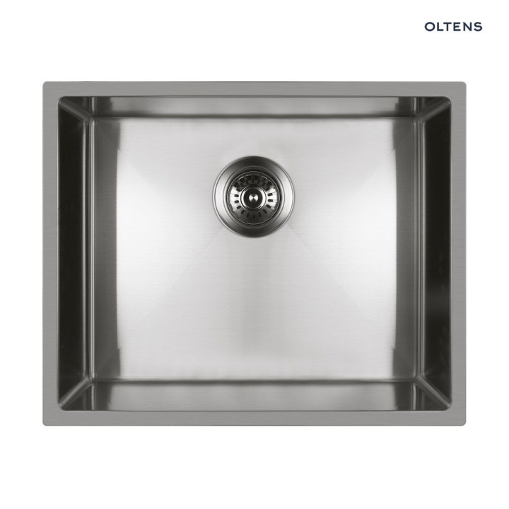 Oltens Stalvask zlew stalowy 1 komorowy 54x44 cm stal szlachetna polerowana
