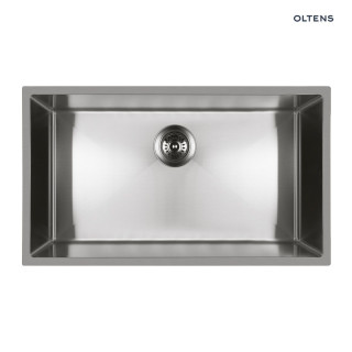 Oltens Stalvask zlew stalowy 1 komorowy 76x44 cm stal szlachetna polerowana