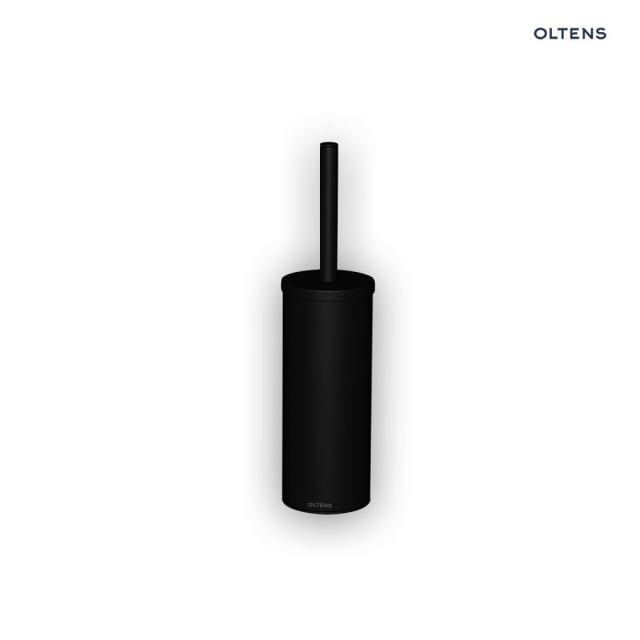 Oltens Gulfoss szczotka do WC stojąca - czarny mat 