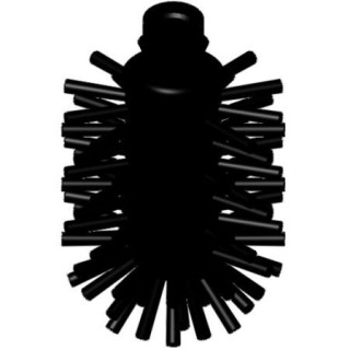 Oltens główka szczotki do WC zapasowa - czarna 