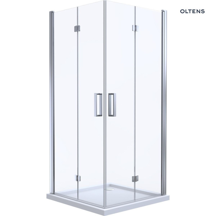 Oltens Byske kabina prysznicowa 80x80 cm kwadratowa