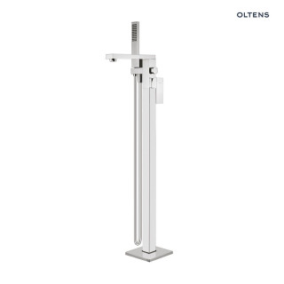 Oltens Gota bateria wannowo-prysznicowa kompletna wolnostojąca - chrom