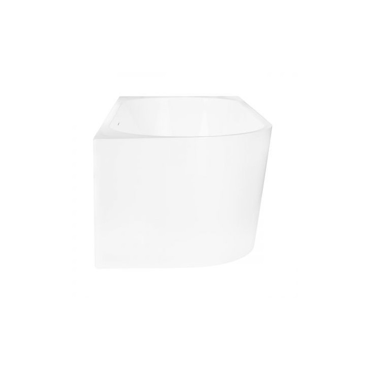 Oltens Delva wanna wolnostojąca narożna 170x80 cm prawa - biała