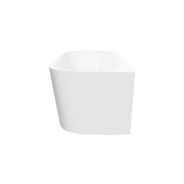 Oltens Hulda wanna wolnostojąca przyścienna 170x80 cm akrylowa - biały połysk